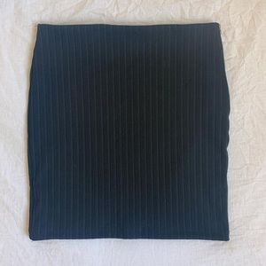 French Connection Black Mini/Pencil Skirt